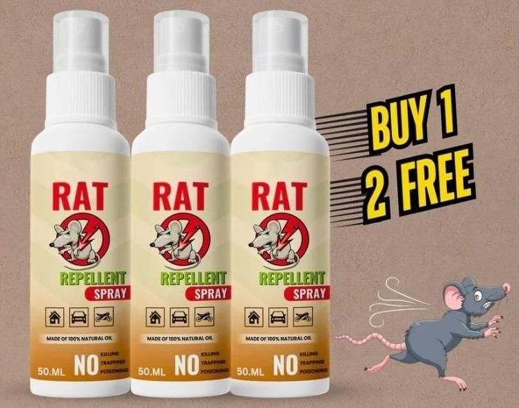 Shineace™ – RatzOff Repellent Spray (BUY 1 GET 2 FREE)