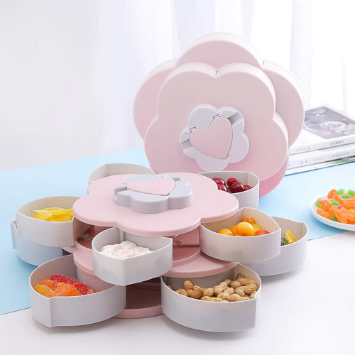 Rotating Flower Shaped Box - SHINEACE